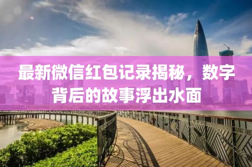 最新微信红包记录揭秘，数字背后的故事浮出水面