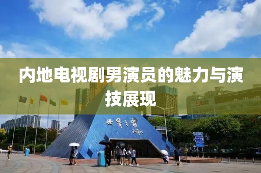 内地电视剧男演员的魅力与演技展现