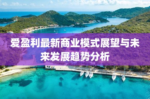 爱盈利最新商业模式展望与未来发展趋势分析