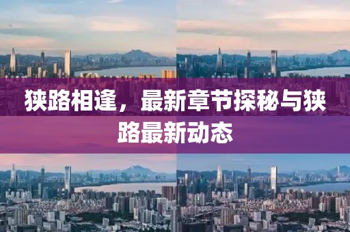 狭路相逢，最新章节探秘与狭路最新动态