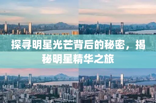 探寻明星光芒背后的秘密，揭秘明星精华之旅