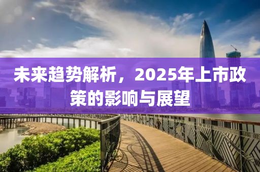 未来趋势解析，2025年上市政策的影响与展望