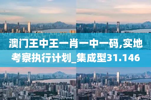 澳门王中王一肖一中一码,实地考察执行计划_集成型31.146