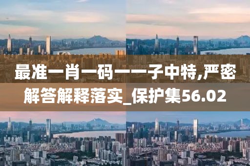最准一肖一码一一子中特,严密解答解释落实_保护集56.02