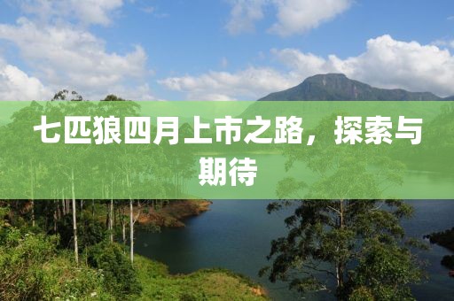 七匹狼四月上市之路，探索与期待