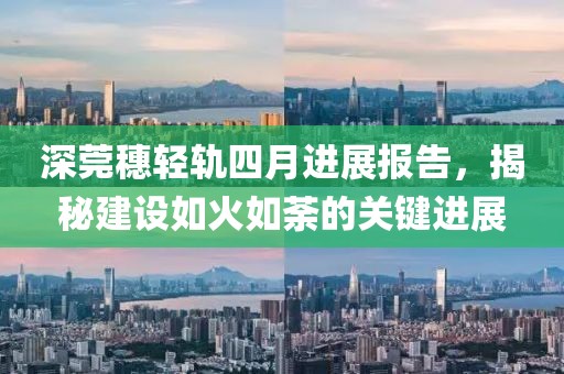 深莞穗轻轨四月进展报告，揭秘建设如火如荼的关键进展