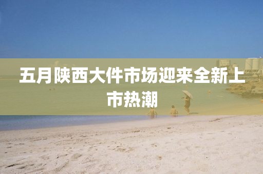 五月陕西大件市场迎来全新上市热潮