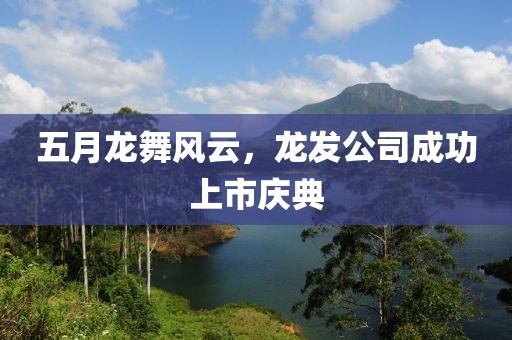 五月龙舞风云，龙发公司成功上市庆典