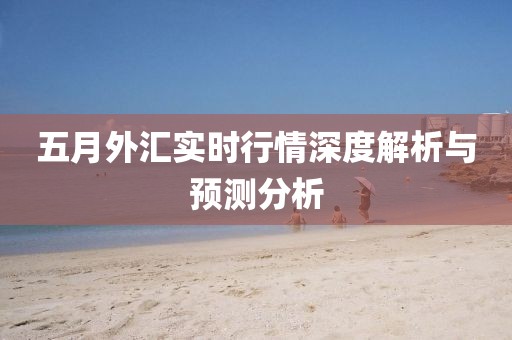 五月外汇实时行情深度解析与预测分析
