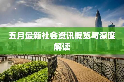 五月最新社会资讯概览与深度解读