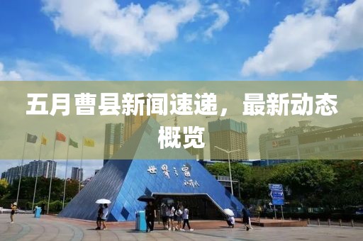 五月曹县新闻速递，最新动态概览