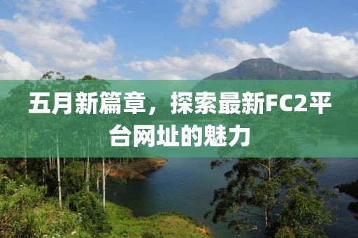 五月新篇章，探索最新FC2平台网址的魅力