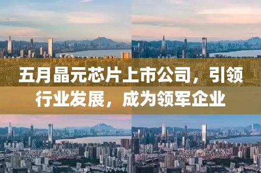 五月晶元芯片上市公司，引领行业发展，成为领军企业