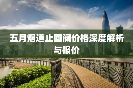 五月烟道止回阀价格深度解析与报价