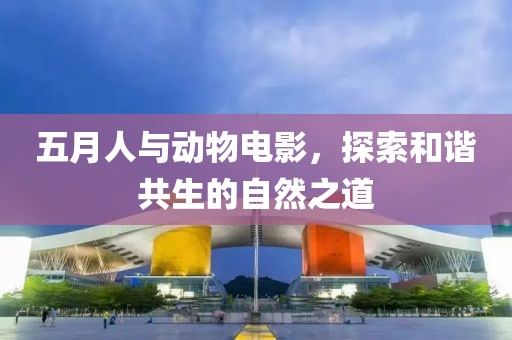 五月人与动物电影，探索和谐共生的自然之道