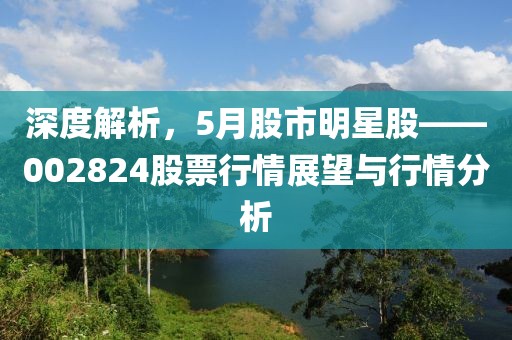 深度解析，5月股市明星股——002824股票行情展望与行情分析
