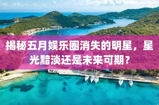 揭秘五月娱乐圈消失的明星，星光黯淡还是未来可期？