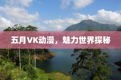 五月VK动漫，魅力世界探秘