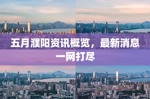 五月濮阳资讯概览，最新消息一网打尽