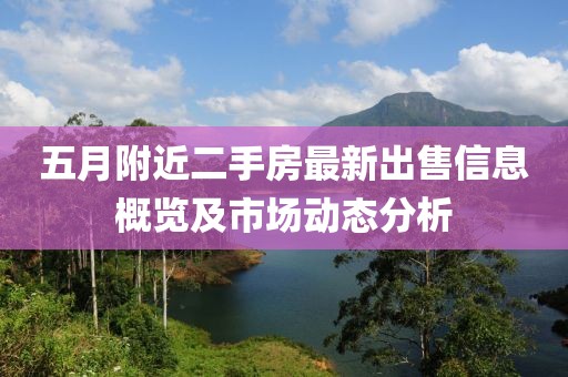 五月附近二手房最新出售信息概览及市场动态分析