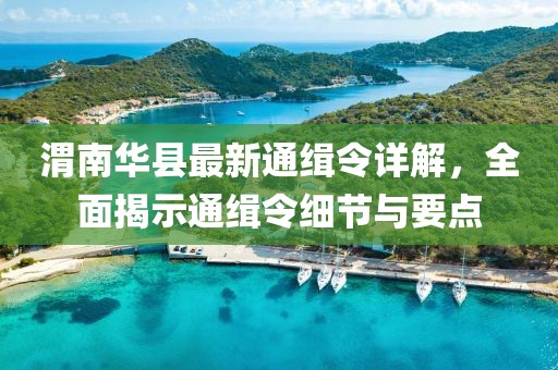 渭南华县最新通缉令详解，全面揭示通缉令细节与要点
