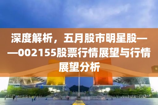 深度解析，五月股市明星股——002155股票行情展望与行情展望分析