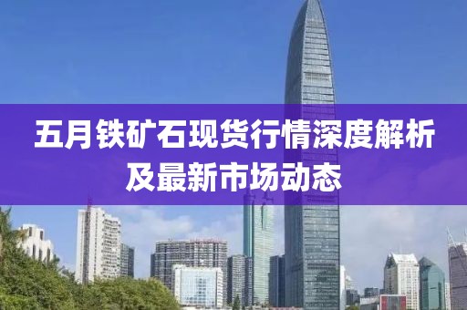 五月铁矿石现货行情深度解析及最新市场动态