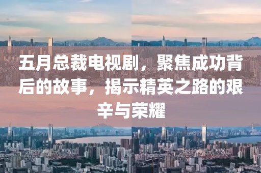 五月总裁电视剧，聚焦成功背后的故事，揭示精英之路的艰辛与荣耀
