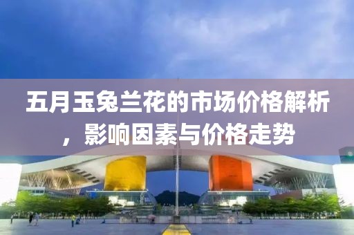 五月玉兔兰花的市场价格解析，影响因素与价格走势