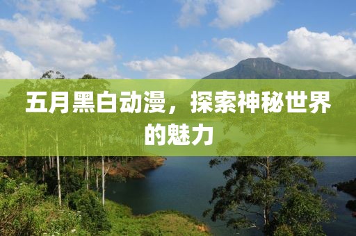 五月黑白动漫，探索神秘世界的魅力