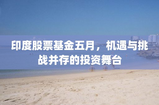 印度股票基金五月，机遇与挑战并存的投资舞台