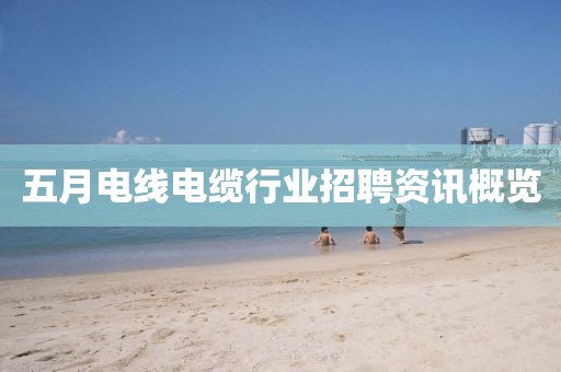 五月电线电缆行业招聘资讯概览