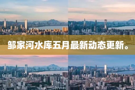 邹家河水库五月最新动态更新。