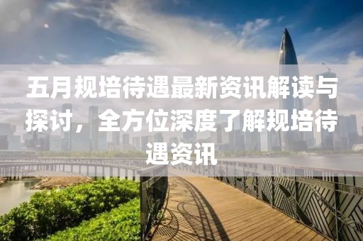 五月规培待遇最新资讯解读与探讨，全方位深度了解规培待遇资讯