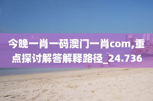 今晚一肖一码澳门一肖com,重点探讨解答解释路径_24.736