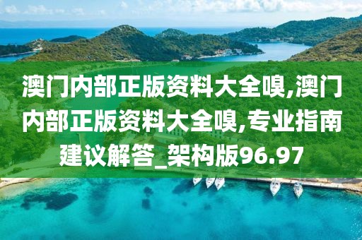澳门内部正版资料大全嗅,澳门内部正版资料大全嗅,专业指南建议解答_架构版96.97