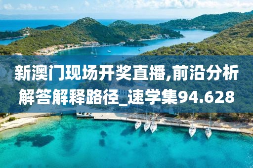 新澳门现场开奖直播,前沿分析解答解释路径_速学集94.628