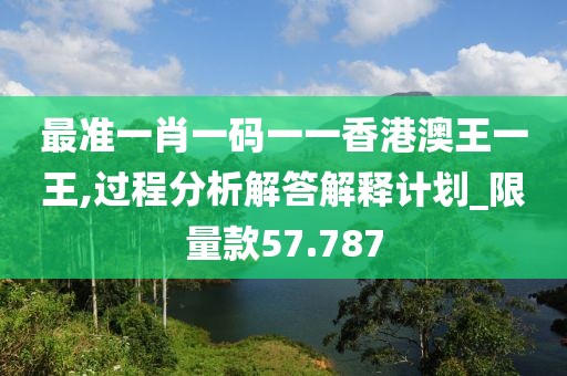 最准一肖一码一一香港澳王一王,过程分析解答解释计划_限量款57.787