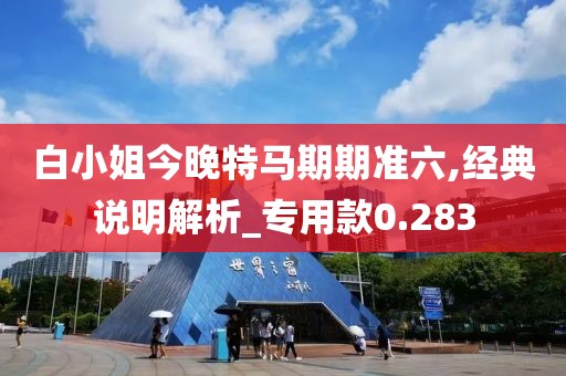 白小姐今晚特马期期准六,经典说明解析_专用款0.283