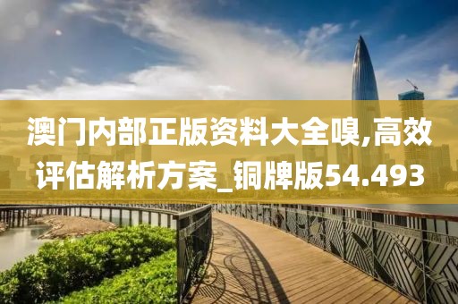 澳门内部正版资料大全嗅,高效评估解析方案_铜牌版54.493