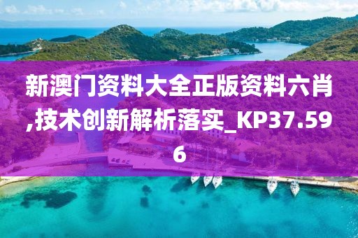 新澳门资料大全正版资料六肖,技术创新解析落实_KP37.596