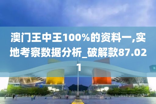 澳门王中王100%的资料一,实地考察数据分析_破解款87.021
