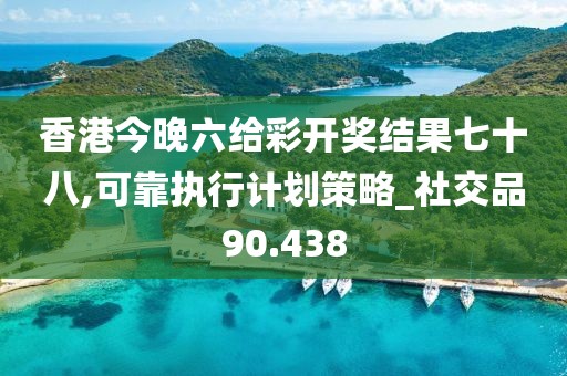 香港今晚六给彩开奖结果七十八,可靠执行计划策略_社交品90.438