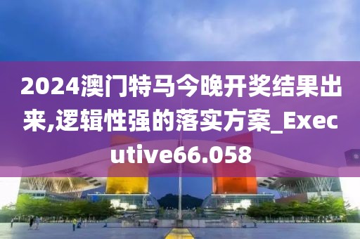 2024澳门特马今晚开奖结果出来,逻辑性强的落实方案_Executive66.058